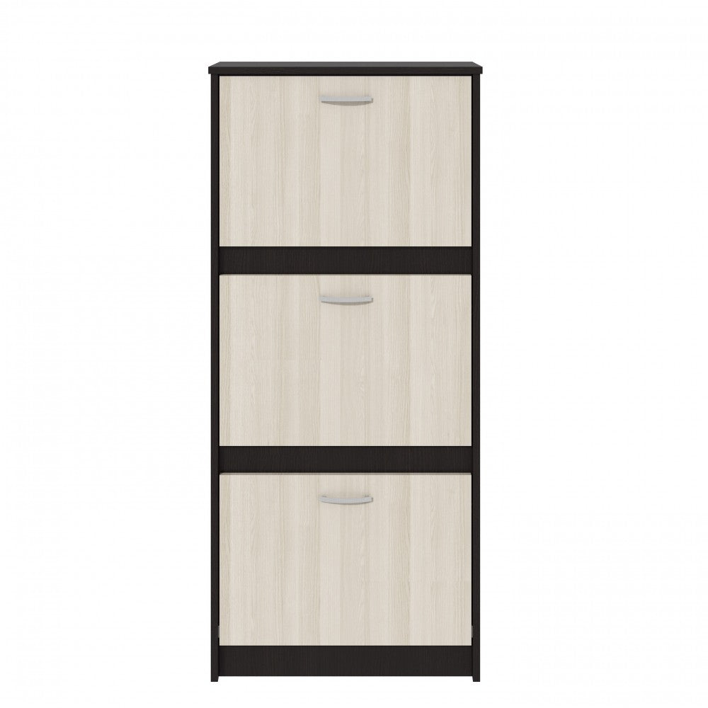 Pantofar 600 3Usi, Wenge+Mesteacan
