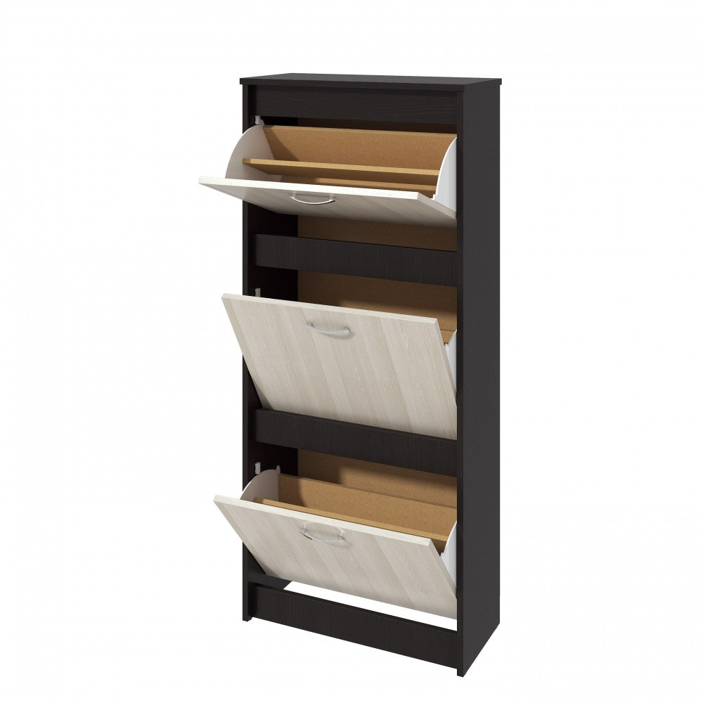 Pantofar 600 3Usi, Wenge+Mesteacan